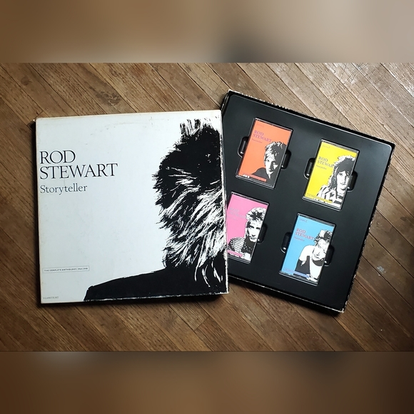 Rod Stewart Storyteller 4 Cassette Tape Set THE COMPLETE ANTHOLOGY 1964-1990 - Picture 11 of 11